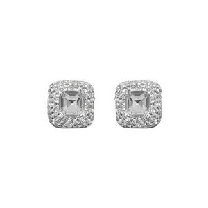 [Size OS] - Kate Spade Something Sparkly Cushion Clay Pavé Studs